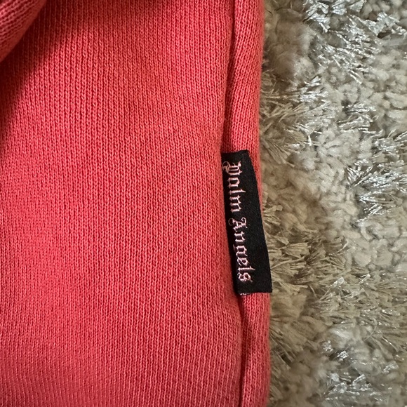 Palm Angels Red/Pink Yellow Crewneck Sweater - Picture 6 of 12